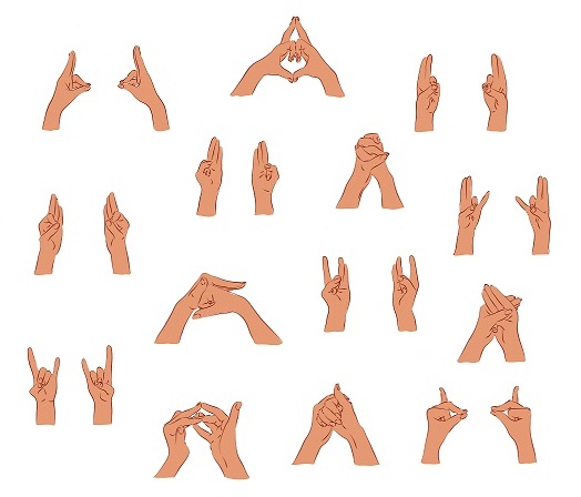 DIFFERENT TYPES OF MUDRAS